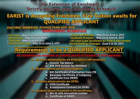 earist cavite courses.